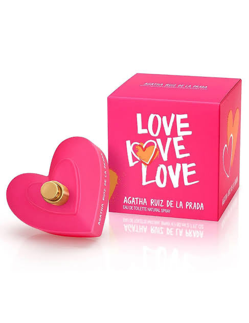 AGATHA RUIZ DE LA PRADA LOVE LOVE LOVE PARA MUJER EDT 80ML