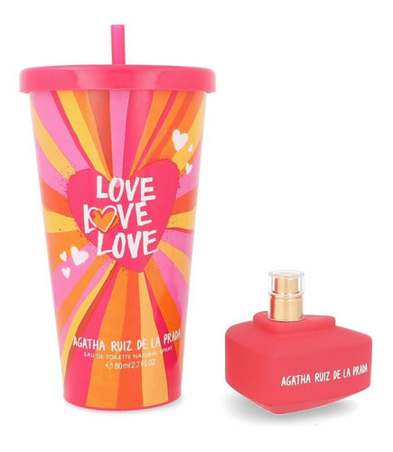 AGATHA RUIZ DE LA PRADA LOVE LOVE LOVE SMOOTHIE COLLECTOR PARA MUJER EDT 80ML