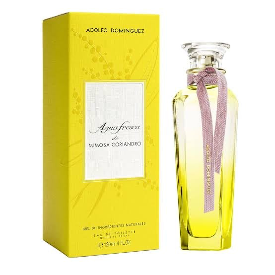 ADOLFO DOMINGUEZ AGUA FRESCA MIMOSA CORIANDRO MUJER EDT 120 ML