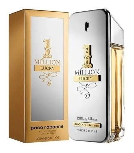 PACO RABANNE ONE MILLON LUCKY POUR HOMME EDT 200ML