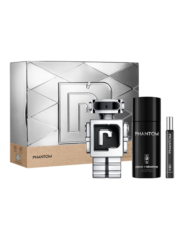 PACO RABANNE SET PHANTOM POUR HOMME 3 PZAS