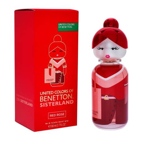 BENETTON SISTERLAND RED ROSE 80 ML