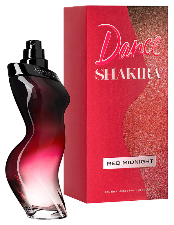 SHAKIRA RED MIDNIGHT FOR WOMAN EDT 80ML