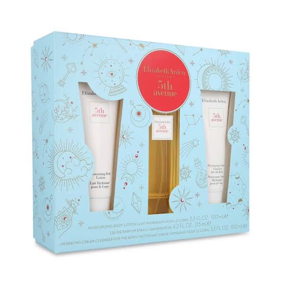 ELIZABETH ARDEN SET 5TH AVENUE FOR HER 3 PZAS