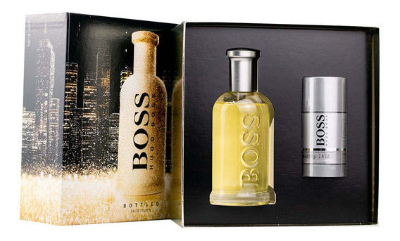 HUGO BOSS SET BOSS BOTTLED POUR HOMME EDT 200ML 2 PZAS