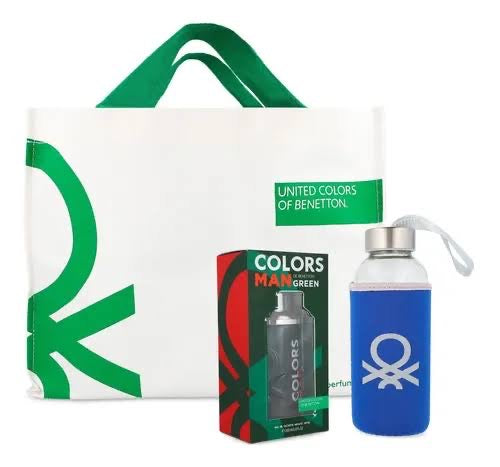 BENETTON SET COLORS GREEN 200ML 3 PZAS