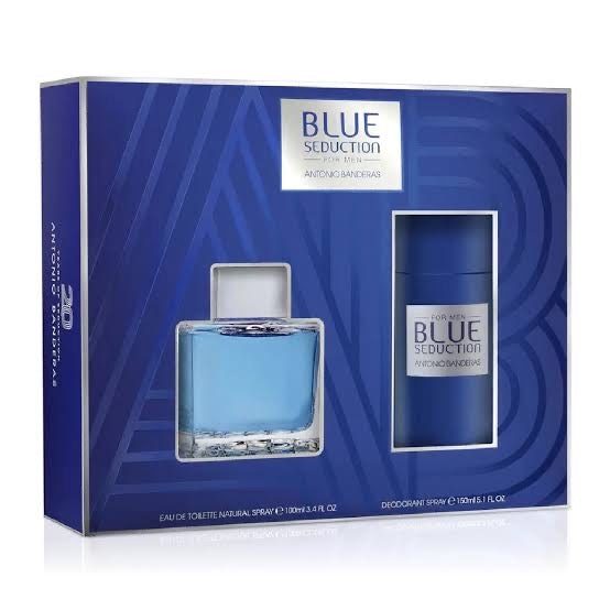 ANTONIO BANDERAS SET BLUE SEDUCTION FOR HIM 2 PZAS