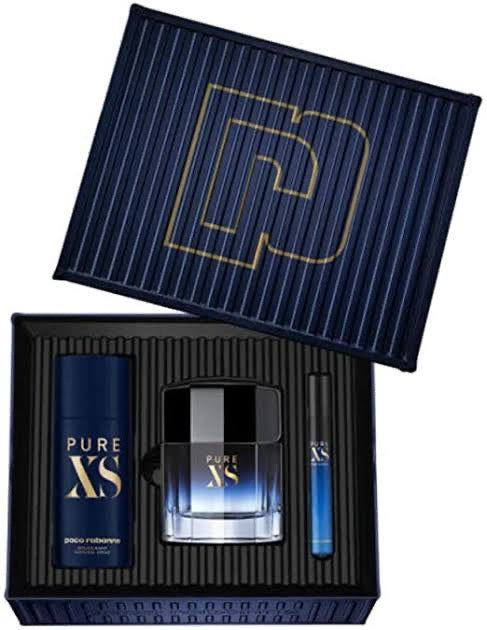 PACO RABANNE SET PURE XS POUR HOMME EDT 3 PZAS