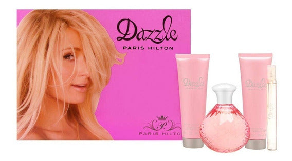 PARIS HILTON SET DAZZLE FOR WOMEN 4 PZAS