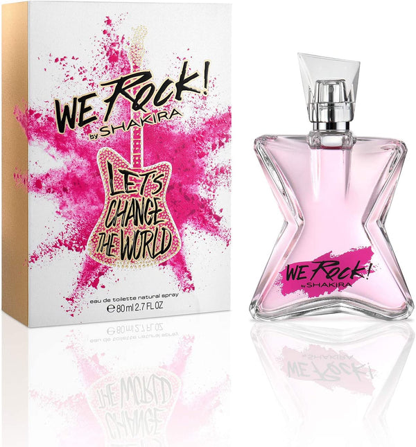 SHAKIRA WE ROCK FOR WOMAN EDT 80ML